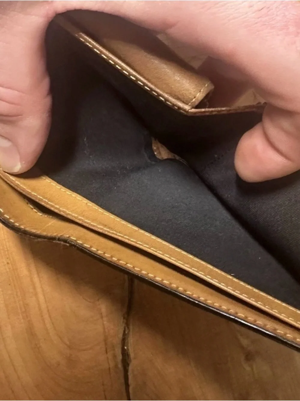 Paul Smith Black Leather Bifold Wallet w/ Coin Pouch